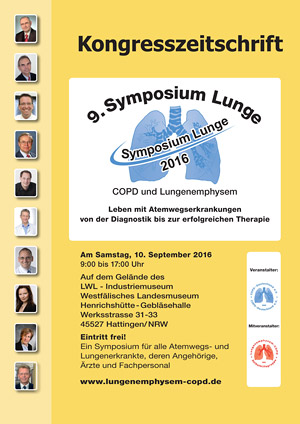 Kongresszeitung erschienen zum Symposium-Lunge 2016 Kongresszeitung 2016